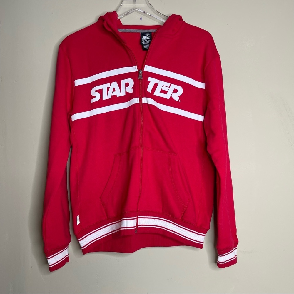 Starter Zip-Up Logo Hoodie unisex